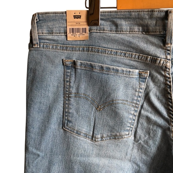 NWT Levi’s 711 Skinny Jeans Size 34 Eternal Indigo Light Wash NEW - Picture 11 of 15